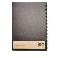 ราคา สมุดริมลวดปกดำ GRID iboom IB1905RB 50 แผ่น เส้นตาราง, กรีนรี้ด A4 (2 เล่ม) (Y005712)