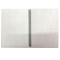 ราคา สมุดริมลวดปกดำ GRID iboom IB1904RB 50 แผ่น เส้นตาราง, ก (Y005711)