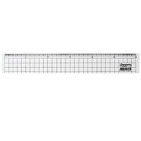 ราคา ไม้บรรทัด 30 cm iboom IB2007 ใสอ่อน หนา 0.65 mm กริดใหญ (Y005789)