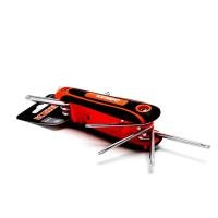 ราคา KENDO 20718 ชุดตลับไขควง ท๊อกซ์ 8 ตัวชุด (ชุบโครเมี่ยม) (Y006280)