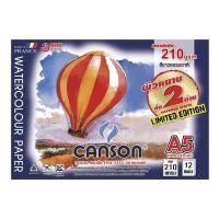 ราคา สมุด FINE FACE Canson 600825 210G หยาบ 2 หน้า 12 แผ่น A (Y006686)