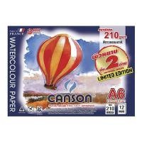ราคา สมุด FINE FACE Canson 600826 210G หยาบ 2 หน้า 12 แผ่น A (Y006687)