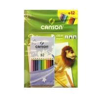 ราคา สมุด Kids Drawing Pad Canson 10194 90g. A4+ดินสอไม้ 400 (Y006692)