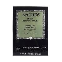 ราคา สมุดอาร์เช่ Arches 1656 26x36 ซม. 180g กึ่งหยาบ extra w (Y006618)