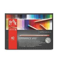 ราคา ดินสอไม้กันน้ำ 40 สี Luminance Caran D’Ache 232763 6901 (Y006787)