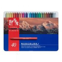 ราคา สีชอล์คกันน้ำ Neocolor I Caran D’Ache 603754 40 สี 7000 (Y006819)