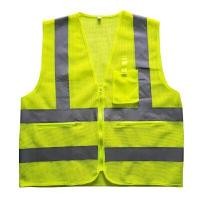 ราคา เสื้อกั๊กผ้าตาข่ายสีเขียวมะนาว พร้อมกระเป๋า BEST ONE รุ่น ZSDV130 (Y007218)