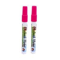 ราคา ARTLINE ปากกาเขียนกระจก ชุด 2 ด้าม สีชมพู สีสะท้อนแสง สีสดแต่ลบง่าย (Y014240)