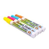 ราคา ARTLINE ปากกาเขียนกระจก ชุด 4 ด้าม สีชมพู,เหลือง,ฟ้า,ส้ม สีสะท้อนแสง สีสดแต่ลบง่าย (Y014241)