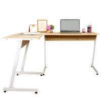 ราคา Ctrend โต๊ะทำงานไม้ โต๊ะคอมพิวเตอร์ รูปตัว L เข้ามุม โค (Y014889)