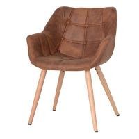 ราคา เก้าอี้อาร์มแชร์ Furintrend Model : SEN4 Brown (Y015129)