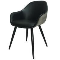 ราคา เก้าอี้อาร์มแชร์ Furintrend Model : IVY 6 black black (Y015140)