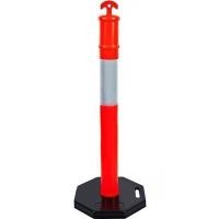 ราคา เสาล้มลุกจราจร ความสูง: 110 Cm. ฐานกว้าง : 40 Cm. เสาหน (Y015631)