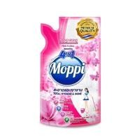 ราคา MOPPI ผลิตภัณฑ์ทำความสะอาดพื้น กลิ่นพิงค์ฟลอรัล สีชมพู ขนาด 600 มล. (Y016900)