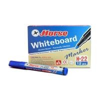 ราคา Whiteboard Marker 2mm. Blue Horse H-22 OFMS0102 (Y017212)