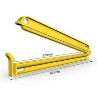 ราคา คลิปล๊อคถุง สีเหลือง ปากหนีบยาว แฟ็คสโตร์ E/CI/1222003 (Y017592)