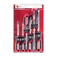 ราคา ชุดไขควง HANDI รุ่น 1870 (แพ็ค 6 ชิ้น) สีแดง - ดำ (Y020810)