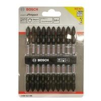 ราคา ชุดดอกไขควง BOSCH รุ่น PH2-110 (ชุด 10 ชิ้น) สีน้ำเงิน (Y020847)