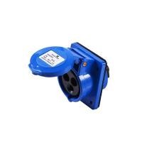 ราคา เต้ารับตัวเมียฝังแบบเฉียง 16 แอมป์ LUZINA รุ่น AJ-413 ก (Y021870)