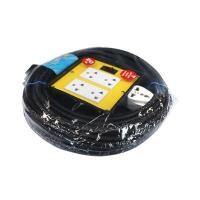 ราคา บล็อคยางพร้อมสายไฟ 4 ช่อง VCT 3x1 มีสวิตซ์ SOKAWA รุ่น (Y022347)