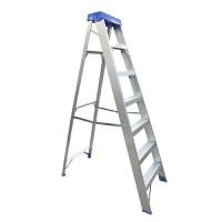 ราคา บันไดอลูมิเนียมทรง A แบบมีถาดขึ้นลงทางเดียว 7 ขั้น GIAN (Y022384)