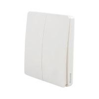 ราคา สวิตช์ไร้สาย 2 ช่อง HACO รุ่น HWS-2P/W สีขาว (Y024096)