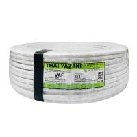 ราคา สายไฟ YAZAKI รุ่น VAF2X1 SQMM ขนาด 100 เมตร. สีขาว (Y024303)