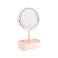 ราคา กระจกเงา ตั้งโต๊ะ ทรงกลม KASSA รุ่น KS003-PH สีพีช (Y025565)