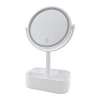 ราคา กระจกเงา ตั้งโต๊ะ ทรงกลม KASSA รุ่น KS003-WH สีขาว (Y025566)