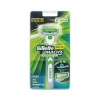 ราคา ด้ามมีดโกนหนวด ยิลเล็ตต์ รุ่นมัคทรีเซนซิทิฟ สีเขียว (Y026842)