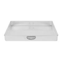 ราคา ถาดนึ่ง จระเข้ ขนาด 13 ซม. สีเงิน (Y027298)