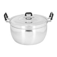 ราคา หม้อสองหูอะลูมิเนียมพร้อมฝา จระเข้ ขนาด 30 ซม. สีเงิน (Y030108)