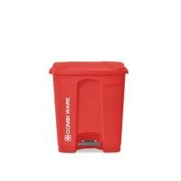 ราคา ถังขยะเท้าเหยียบทรงเหลี่ยม, คอ COMBI WARE KL-34-30L-RED (Y031836)