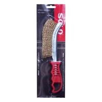 ราคา แปรงลวดเหล็กชุบทองเหลือง ด้ามพลาสติก SOLO รุ่น 1010 สีแ (Y032544)