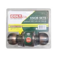 ราคา ลูกบิดห้องน้ำหัวกลมสเตนเลส COLT LITE รุ่น 36-1022 ขนาด (Y033438)