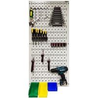 ราคา แผงแขวนอเนกประสงค์+META+HT-1135-WH/GR+แผงแขวนเครื่องมือ (Y034252)