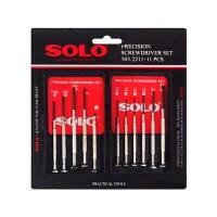 ราคา ชุดไขควงมินิเอนกประสงค์ SOLO 2211 แพ็ค 11 ชิ้น (Y034286)