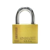 ราคา กุญแจทองเหลืองลูกปืนคล้องคอสั้น SOLEX รุ่น R PREMIUM (Y035925)