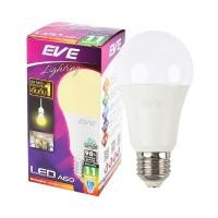 ราคา หลอดไฟ LED E27 11 วัตต์ Warm White EVE LIGHTING รุ่น LED A60 11W (Y037494)