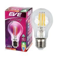ราคา หลอดไฟ LED 4 วัตต์ Warm White EVE LIGHTING รุ่น ฟิลาเมนต์ GLS E27 (Y037531)