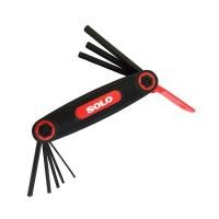 ราคา ประแจหกเหลี่ยมแบบมิลพับได้ SOLO รุ่น 2308 (แพ็ค 8 ชิ้น) (Y040955)