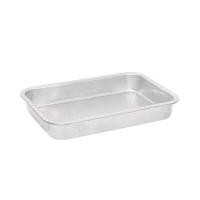 ราคา ถาดเสิร์ฟทรงเหลี่ยม จระเข้ ขนาด 20 x 30 ซม. สีเงิน (Y047713)