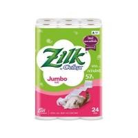 ราคา ทิชชูม้วน จัมโบ้ ZILK รุ่น 111241 (แพ็ค 24 ม้วน) (Y047779)
