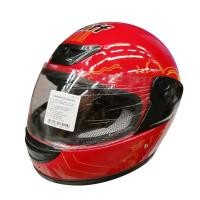 ราคา หมวกกันน็อคปิดคาง DIFF รุ่น MEJ94142 ลายไซเบอร์ สีแดง (Y048833)