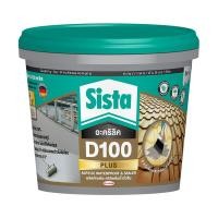 ราคา อะคริลิกกันน้ำรั่วซึม SISTA รุ่น D100 Plus ขนาด 1 กก. (Y048891)