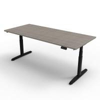 ราคา Ergotrend โต๊ะเพื่อสุขภาพเออร์โกเทรน Sit 2 Stand GEN5 150x75 ขาสีดำ topสีคอมบิเกรย์ (Y051596)