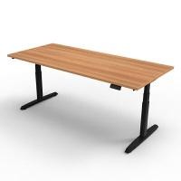 ราคา Ergotrend โต๊ะเพื่อสุขภาพเออร์โกเทรน Sit 2 Stand GEN5 150x75 ขาสีดำ topสีคาปูชิโน (Y051598)
