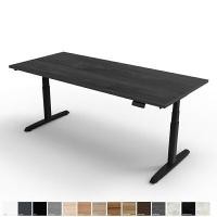 ราคา Ergotrend โต๊ะเพื่อสุขภาพเออร์โกเทรน Sit 2 Stand GEN5 150x75 ขาสีดำ topสีทไวไลค์ฮิม (Y051605)