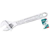 ราคา TOTAL กุญแจเลื่อน ขนาด 10 นิ้ว รุ่น THT1010103 ( Adjustable Wrench ) (Y052213)