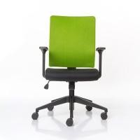 ราคา เก้าอี้สำนักงาน Modernform รุ่น PI เก้าอี้พนักพิงกลาง แขนปรับไม่ได้ ขาไนลอน เบาะผ้าดำ พนักหุ้มผ้าตาข่ายเขียว (Y052512)